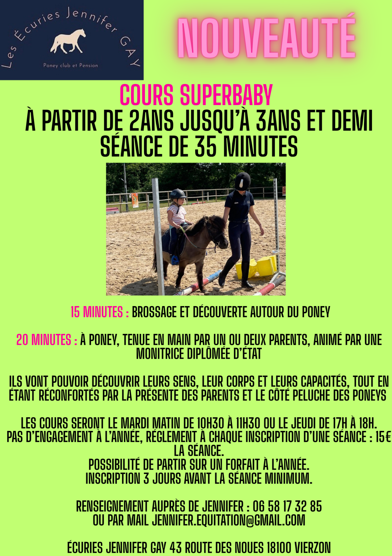Cours super baby